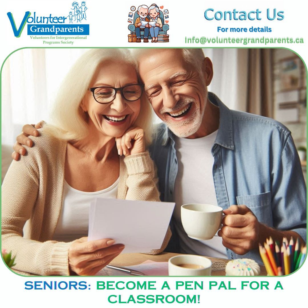 Seniors: Become a Pen Pal for a Classroom!
Looking for a heartwarming way to make a difference? Join us and become a senior pen pal for a classroom! Share your stories, experiences, and wisdom with students eager to learn. Your words can inspire the next generation. 💌