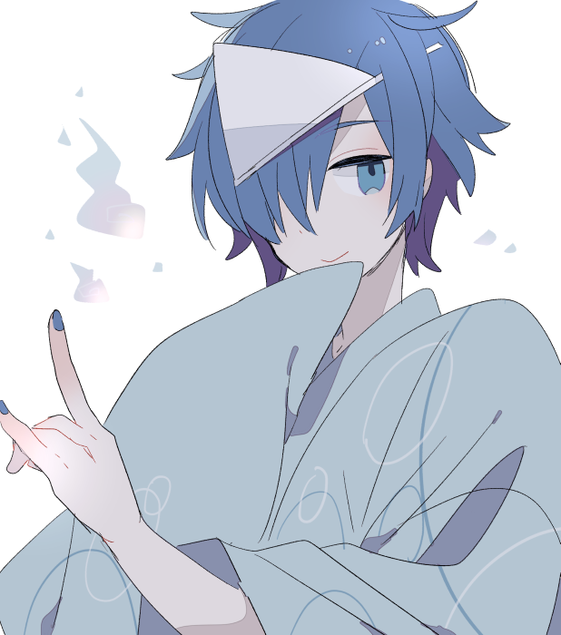 カイト(ボーカロイド) 「」|由杞のイラスト
