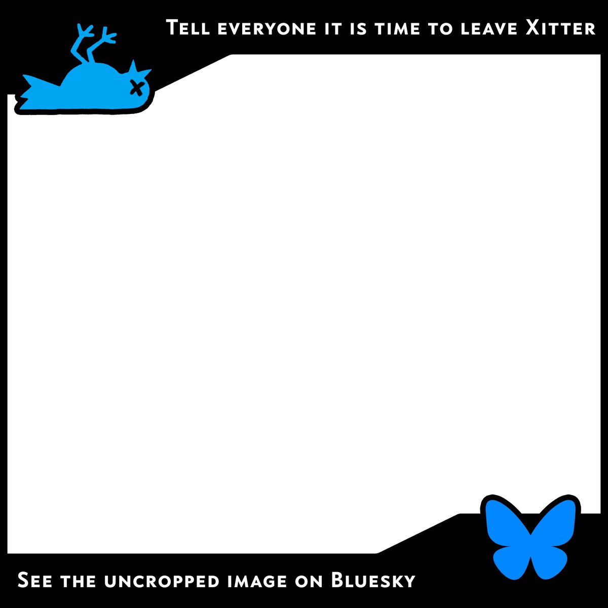 ARTISTS: if you keep posting art here, do so only to drag followers to the other place. Post only cropped art (you can use this template), and don't type the other place's name or your post might be hidden.