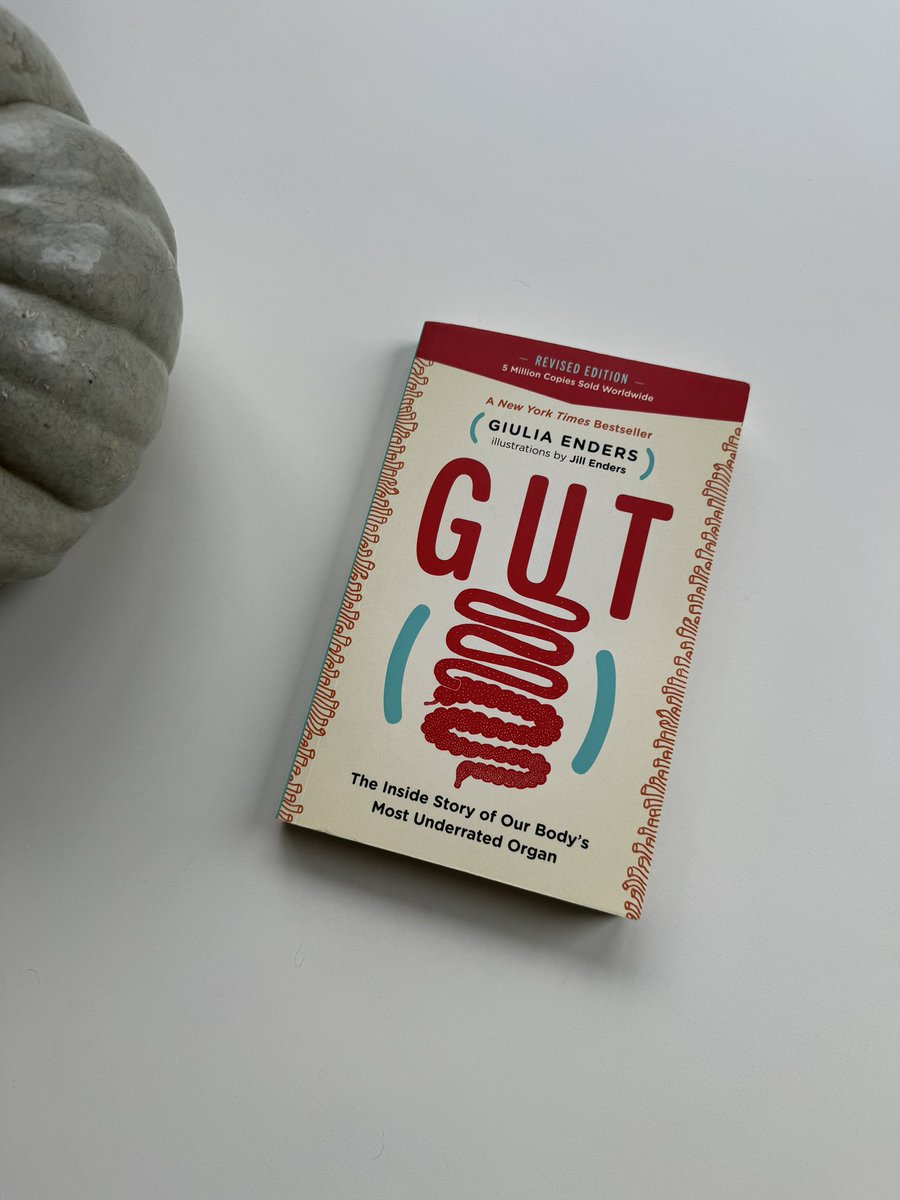 Just finished this book, Gut by Giulia Enders. What a fantastic introductory read to the world of our gut microbiota! Did you know the gut accounts for 2/3rds of our immune system?!

I haven’t felt so curious and fascinated by the gut since Anatomy lab in university. 💩 🦠