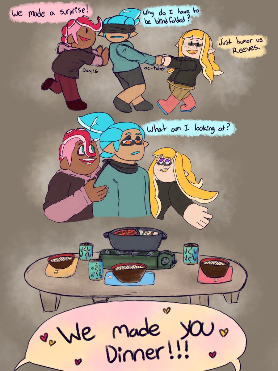 LilDoodle8's tweet photo. Day 16 Oc-tober and I will love these three till the day I die! https://t.co/3kO9asNO7K