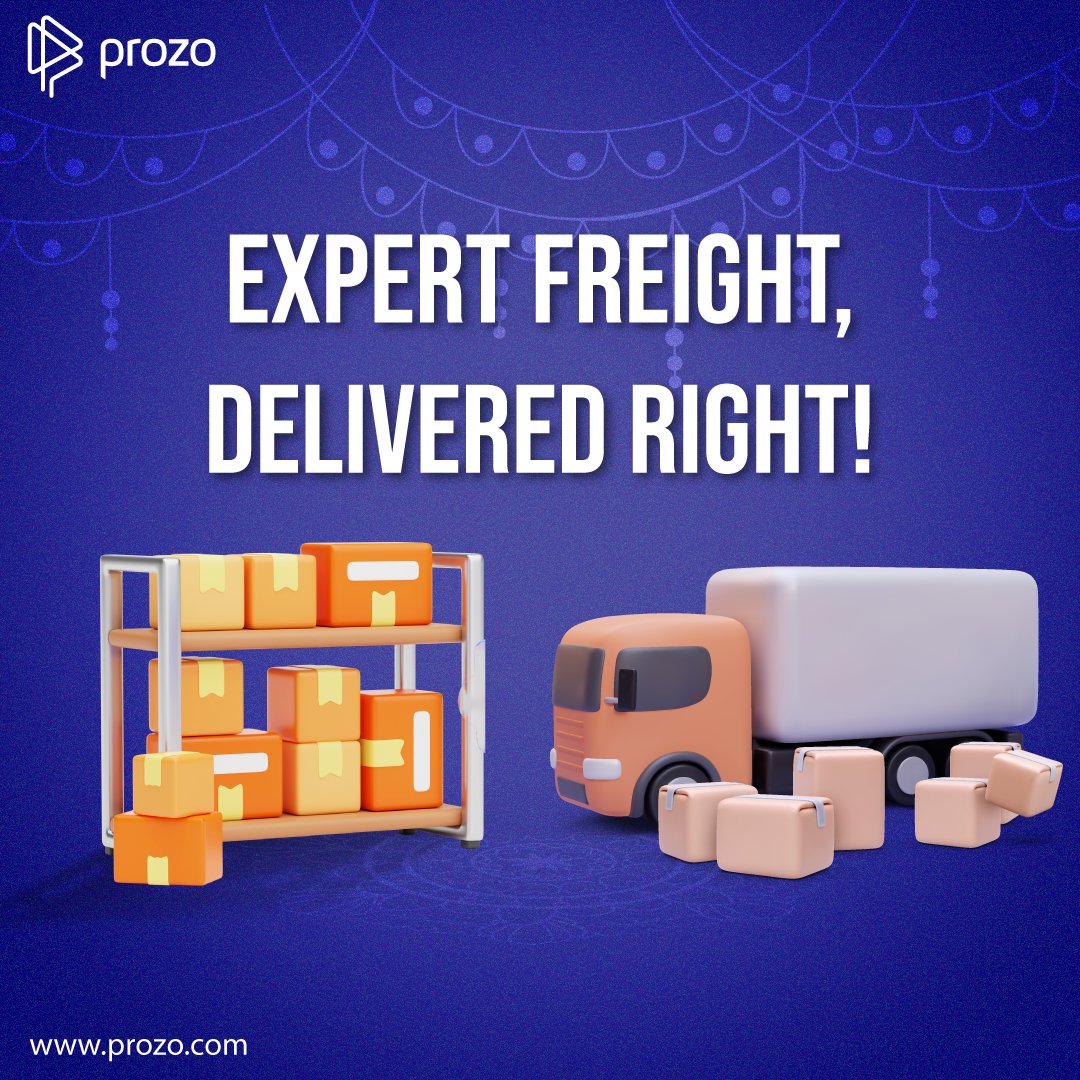 Prozodotcom's tweet photo. Leverage Prozo's unmatched expertise in D2C and PTL freight to meet the demands of the festive season.

We deliver excellence in every shipment, despite the surge in demand during peak season.

Partner with Prozo today! Visit us at https://t.co/gfgoMouOEL

#Prozo #Logistics https://t.co/WdwPX1qLv1