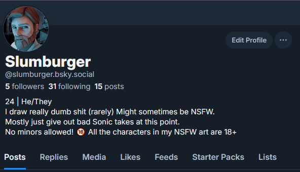 Slumburger 🔞 tweet media