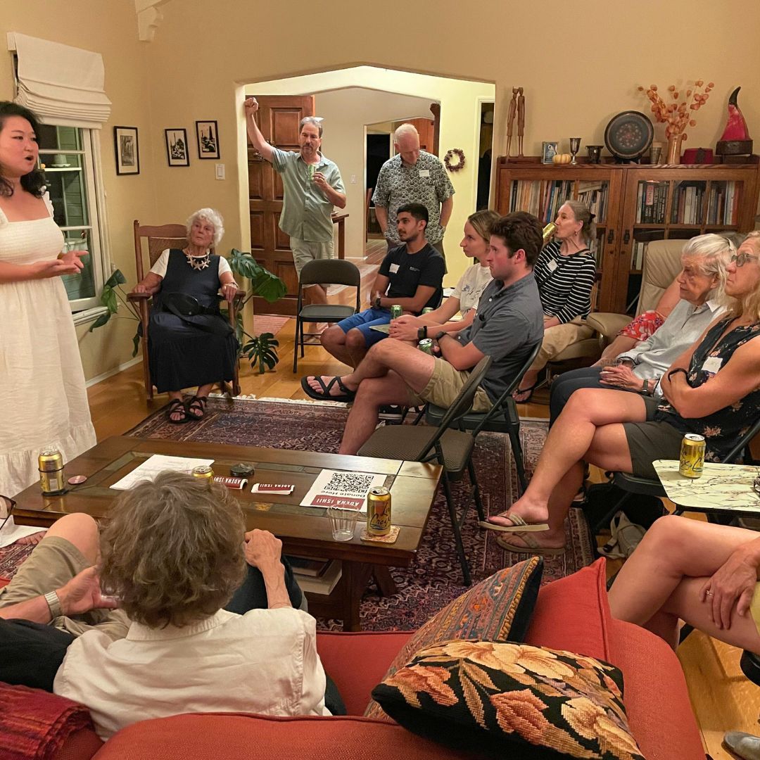 adenaishii's tweet photo. House parties in abundance! Thank you to so many in the #Berkeley community for hosting me. π
#AdenaForBerkeleyMayor https://t.co/H8hfvFl3Dz