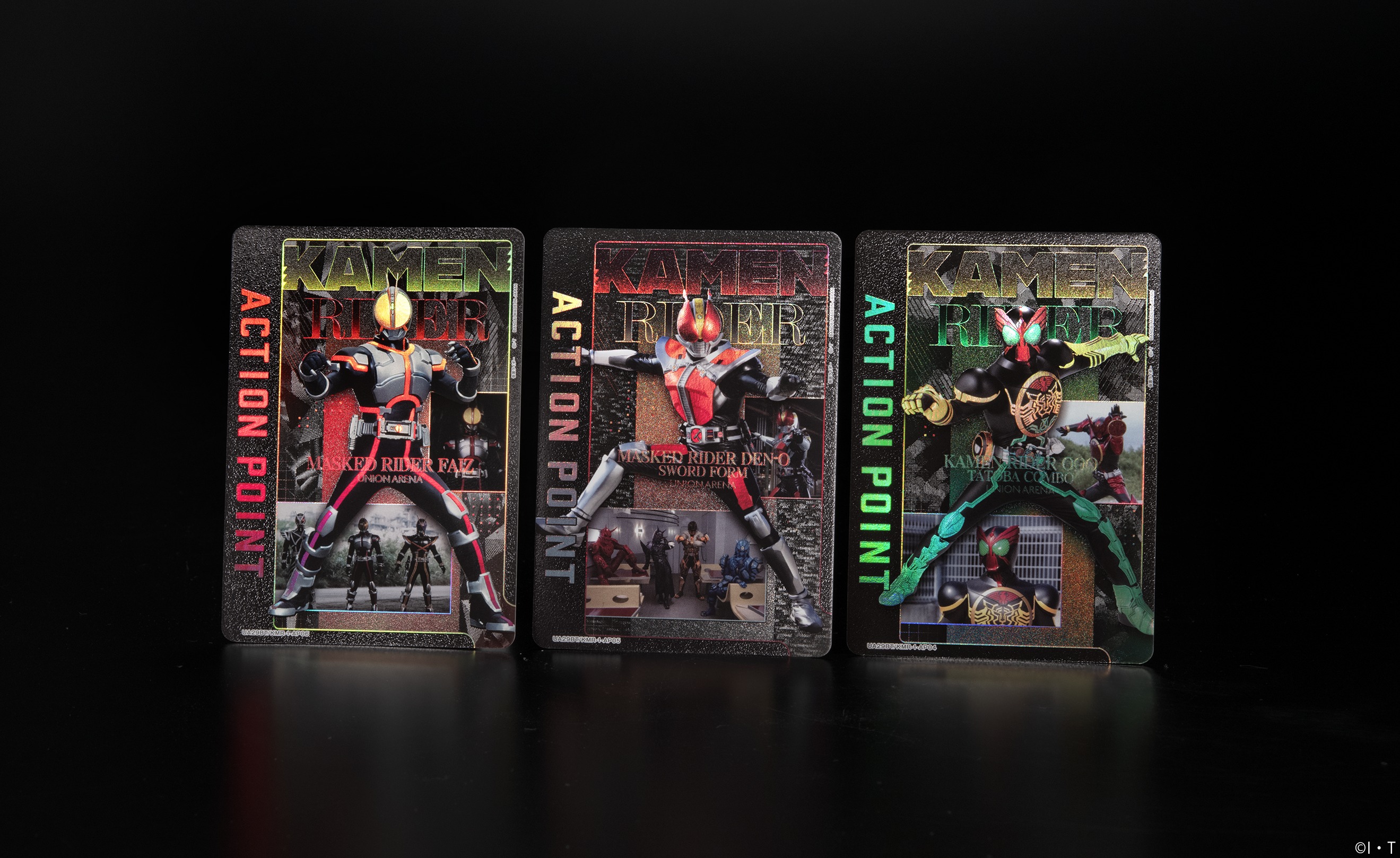 ユニオンアリーナ仮面ライダー電王アクションポイント3枚セット ユニオンアリーナ仮面ライダー電王アクションポイント3枚セット