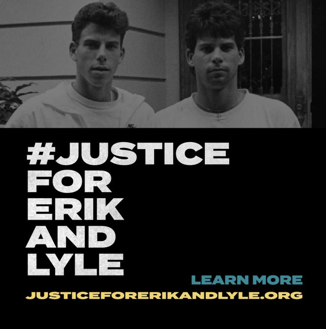 Erik and Lyle Menéndez are not monsters. They are victims of unimaginable abuse and it is beyond time for them to be released and get the justice they deserve. Their family has created a petition to urge the DA to move forward with resentencing. justiceforerikandlyle.org