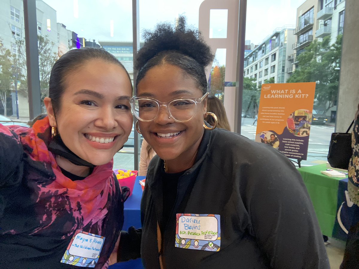 mayraealvarez's tweet photo. Excited to join @ChildrenFirstCo in my hometown of San Diego and be part of the movement to make child care more affordable for every family! 

Running into my @KidsPartnership Board member Darielle Blevins and meeting Zoom buddies was a bonus! #WeChooseCare https://t.co/rK1S3VFQB2