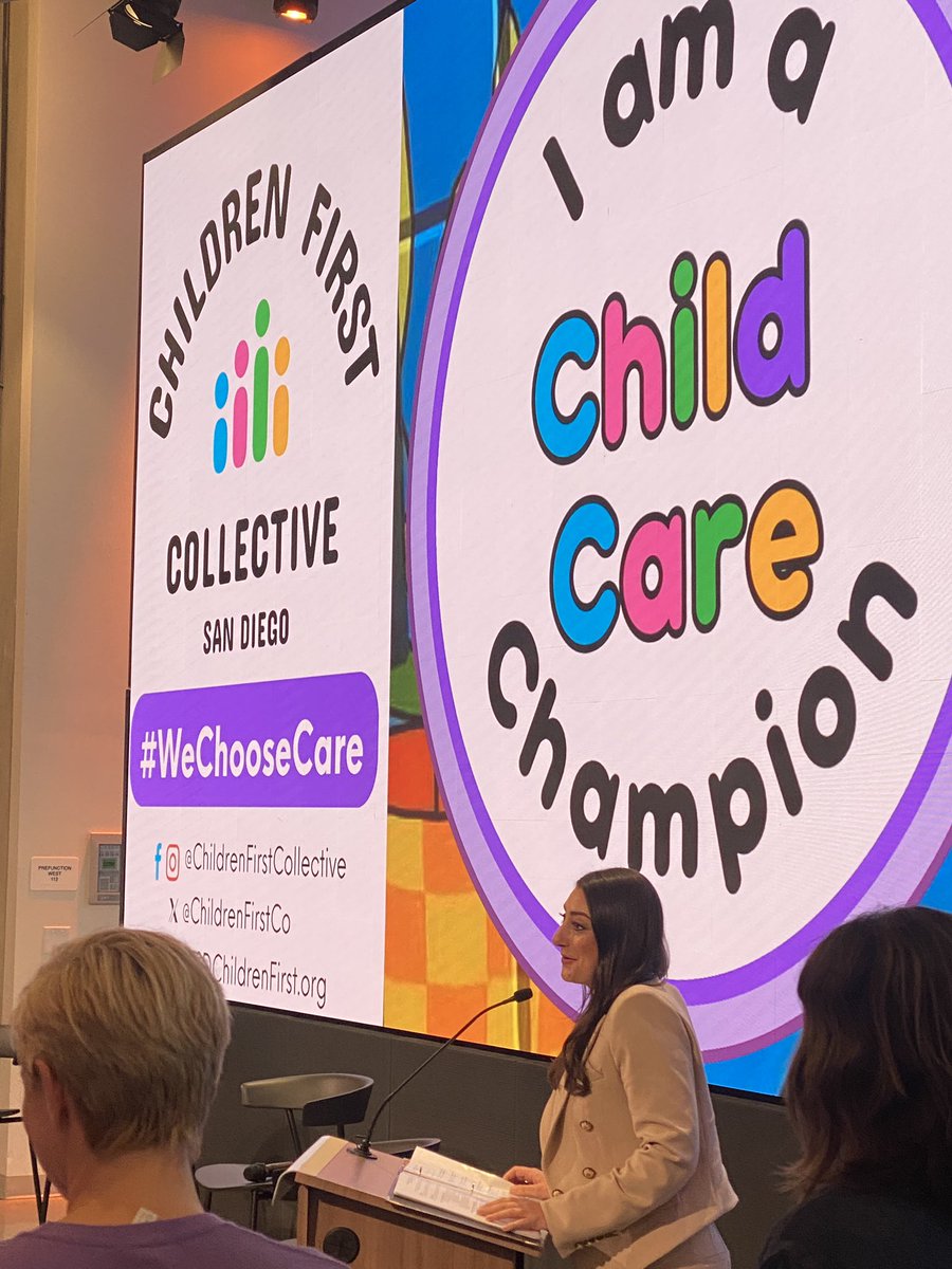 Mayra E Alvarez (@mayraealvarez) on Twitter photo Excited to join <a href="/ChildrenFirstCo/">Children First Collective</a> in my hometown of San Diego and be part of the movement to make child care more affordable for every family!
Running into my <a href="/KidsPartnership/">The Childrenโs Partnership (TCP) #KeepKidsCovered</a> Board member Darielle Blevins and meeting Zoom buddies was a bonus! #WeChooseCare Excited to join <a href="/ChildrenFirstCo/">Children First Collective</a> in my hometown of San Diego and be part of the movement to make child care more affordable for every family!
Running into my <a href="/KidsPartnership/">The Childrenโs Partnership (TCP) #KeepKidsCovered</a> Board member Darielle Blevins and meeting Zoom buddies was a bonus! #WeChooseCare