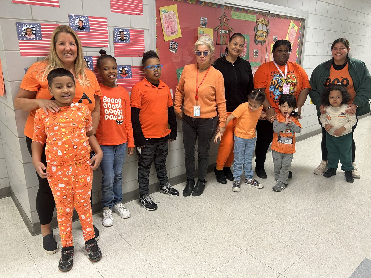 CedarPlaceCSYPS's tweet photo. Cesar Chavez School Staff and Scholars wore orange for Unity Day against Bullying!  Our students created posters and participated in Anti-Bullying assemblies, facilitated by our Guidance Counselor @DrRodriguez411 Stay tuned for more features!  @PrincipalDelany @YonkersSchools https://t.co/2U9rfHJipe