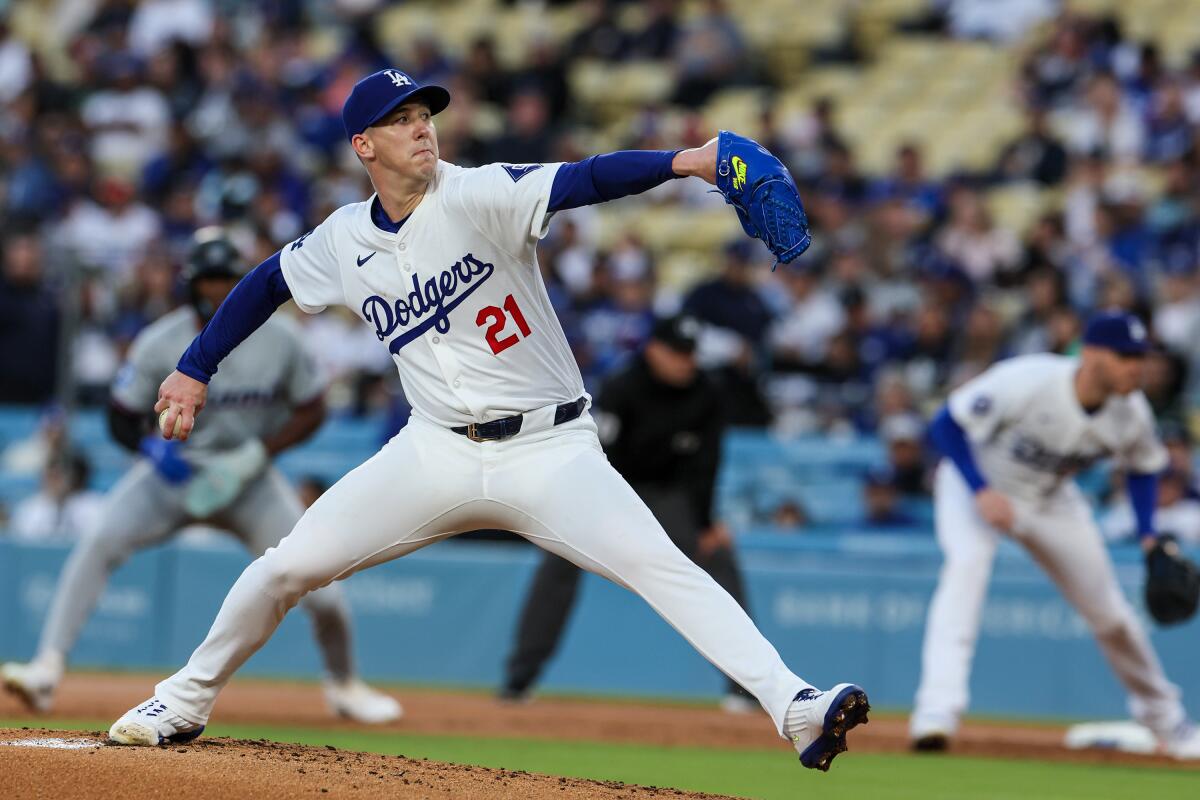 JustBB_Media's tweet photo. Walker Buehler has generated 11 whiffs in just 2 innings so far tonight!

That's his 3rd highest total of the 2024 season. https://t.co/XTNL4VNKsg