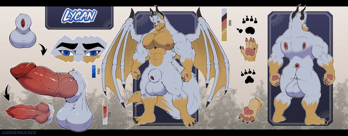 FindomIncubi's tweet photo. I have my updated ref sheet done for my normal form.

Artist: @gardenkaiser_ https://t.co/gt6wpaeHPA