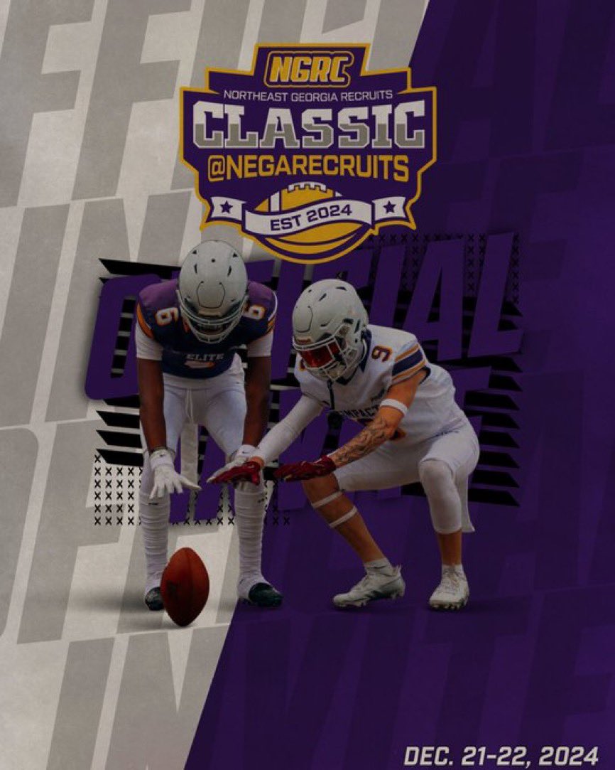 Dawson Gray (@dawsongray2) on Twitter photo blessed to be invited to the all star game!
<a href="/NEGARecruits/">Northeast Georgia Recruits</a> <a href="/coach_hadac/">Coach Isaac</a> <a href="/coachpender1025/">Sean Pender</a> <a href="/klgosse/">Keith Gosse</a> <a href="/AthDynastyDavid/">Coach Morris</a> <a href="/UWGFootball/">West Georgia Football</a> blessed to be invited to the all star game!
<a href="/NEGARecruits/">Northeast Georgia Recruits</a> <a href="/coach_hadac/">Coach Isaac</a> <a href="/coachpender1025/">Sean Pender</a> <a href="/klgosse/">Keith Gosse</a> <a href="/AthDynastyDavid/">Coach Morris</a> <a href="/UWGFootball/">West Georgia Football</a>