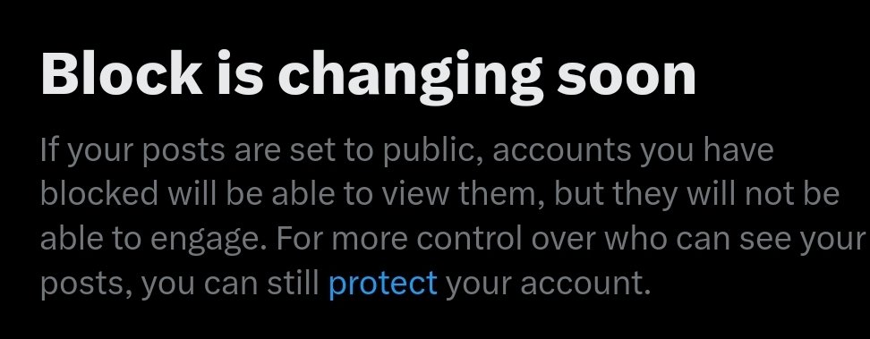 alex_omeara's tweet photo. This is stupid, @elonmusk.

If I block someone, it specifically because I don't want to see their BS.

Oh, and please unlock my main account. It got robo-locked 2 months ago and is still awaiting review. https://t.co/ZdsryU745k