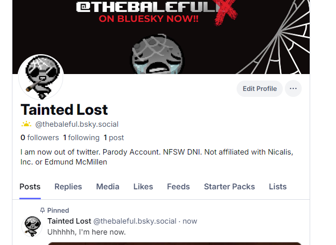 TheBalefull's tweet image. Oh wow, I sure do love twitter and definently not any other sites