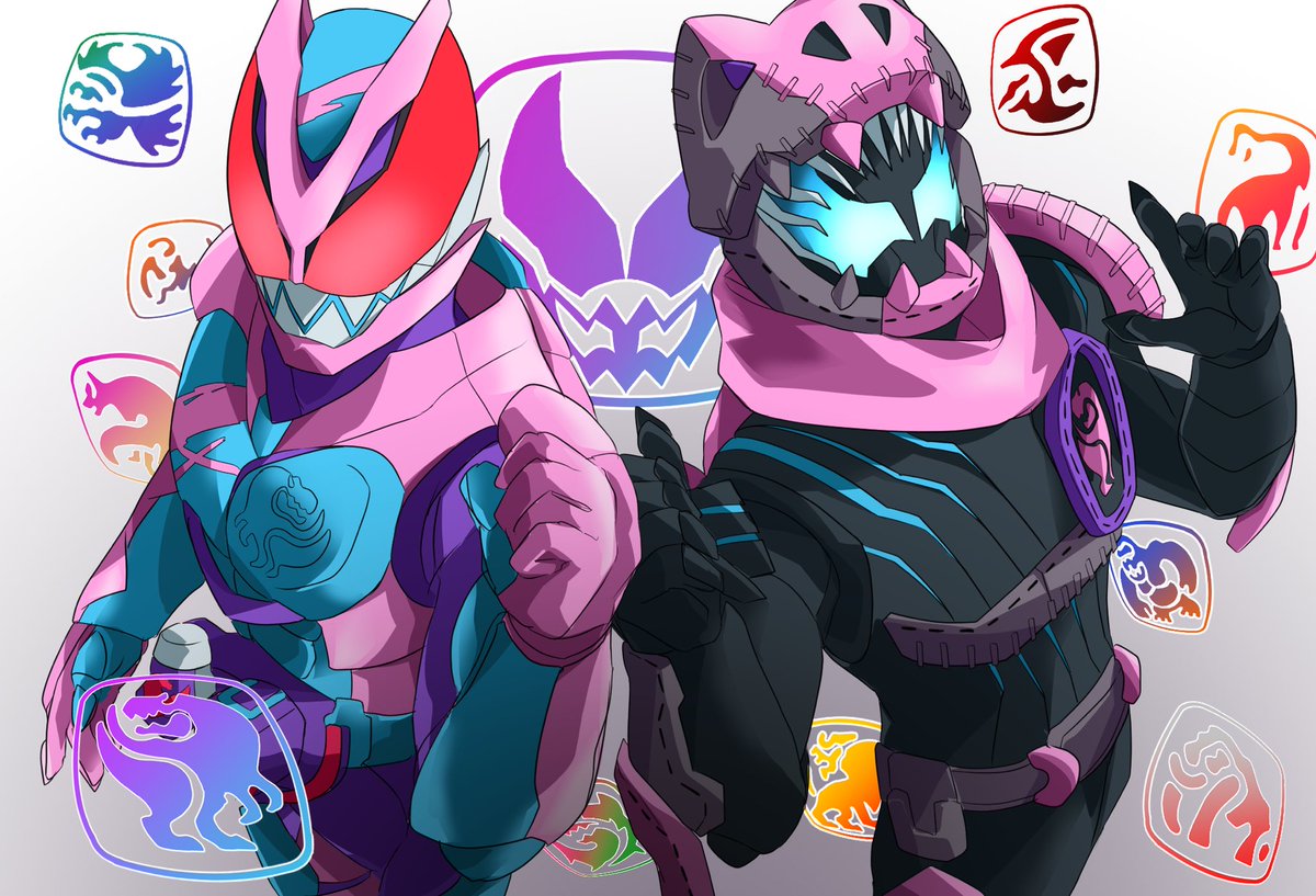 Miyabi037's tweet photo. 過去4作品の最終回イラスト🗡️😈🦊🦗
 #あなたの評判良かった4選がみたい https://t.co/BwURlegHMC