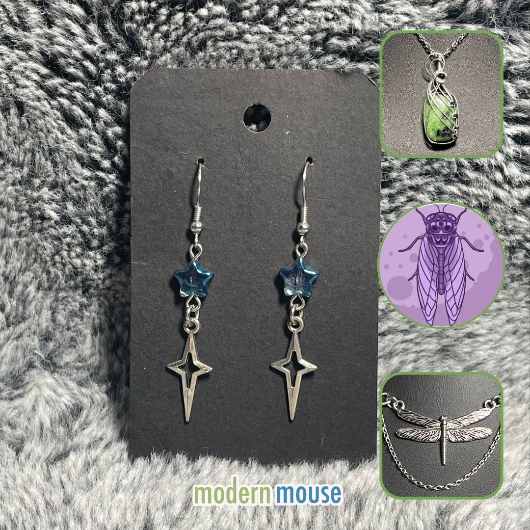 The Spooky Scary Art Fair is this Saturday October 19th from 12-5:00pm! <a href="/RagavonDesigns/">Ragavon</a>, #EternalSunshineJewelry, &amp; #CicadasCraft are just a few of the awesome vendors that will be joining us. 🎃

#shoplocal #halloween #artists