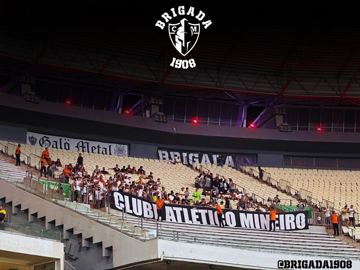 Brigada 1908 presente em mais um jogo para apoiar o Clube Atlético Mineiro pelo campeonato Brasileiro.

Sempre estaremos pelo Galo e para o Galo e honrando o nome de Minas no cenário esportivo mundial.

🎶Vamos Galoooo, ganhar o Brasileiroooo🎶

#Brigada1908 #Galo #ostarjapreta
