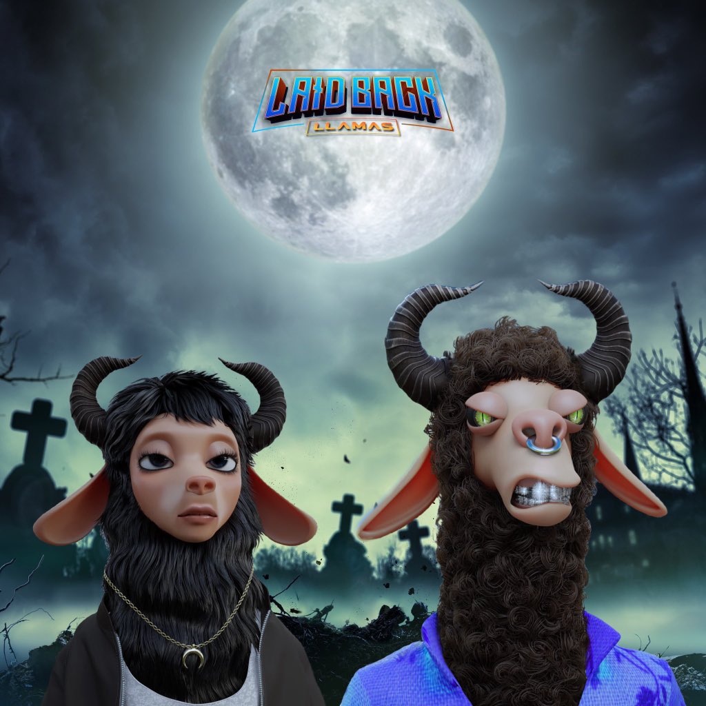 Ghosts and goblins beware… October!

#LaidBackLlamas #BossLlamas #LadyLlamas #TheHerd