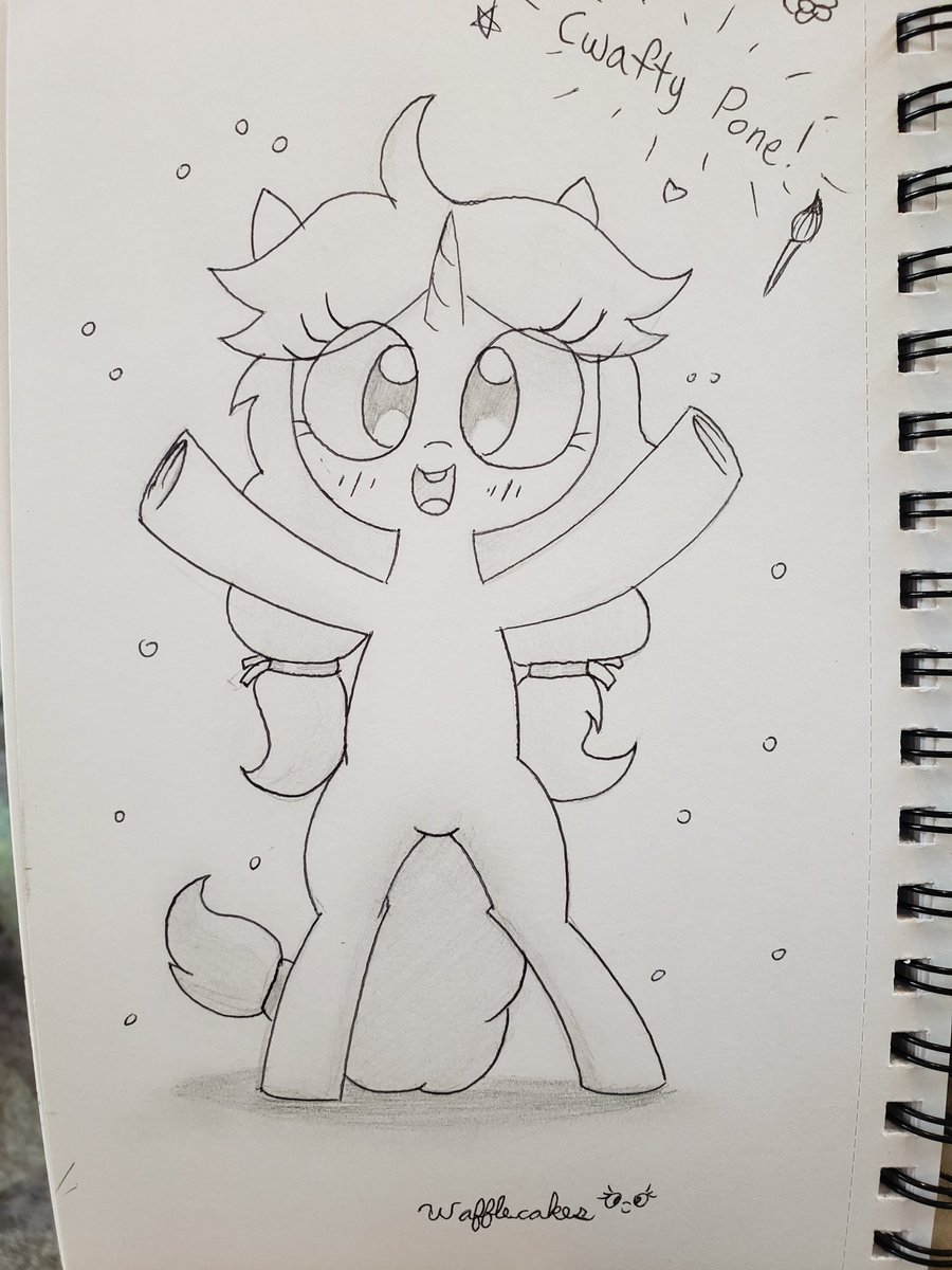 wafflekeks's tweet photo. Going to post my mare fair art https://t.co/9gOPdJ6Y06