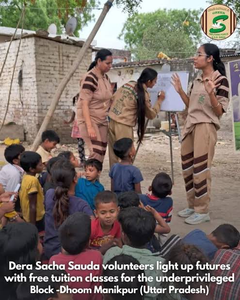 _Iam_Sahil's tweet photo. To achieve the dream of educated India, Saint Dr MSG Insan has started a great initiative- sponsorship of complete #GiftOfEducation of deprived kids by volunteers, providing them basic amenities and fulfilling their basic needs. https://t.co/2LrXLJoVWq