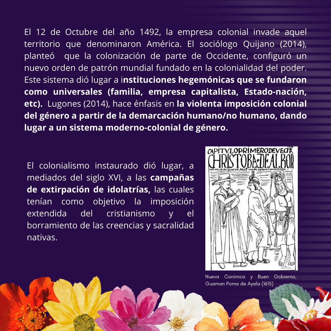 ceigep_unmsm's tweet photo. 💥 #Rememoremos | Día de la Resistencia Anticolonial ✊🏾
El 12 de octubre de 1492, comenzó la invasión colonial en los territorios que Occidente denominó América, marcando el inicio de un proceso de dominación y violencia que reconfiguró el mundo. https://t.co/s9zcmjfshm