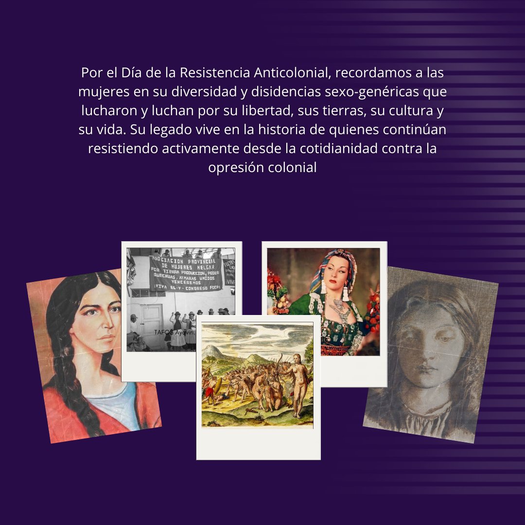 ceigep_unmsm's tweet photo. 💥 #Rememoremos | Día de la Resistencia Anticolonial ✊🏾
El 12 de octubre de 1492, comenzó la invasión colonial en los territorios que Occidente denominó América, marcando el inicio de un proceso de dominación y violencia que reconfiguró el mundo. https://t.co/s9zcmjfshm