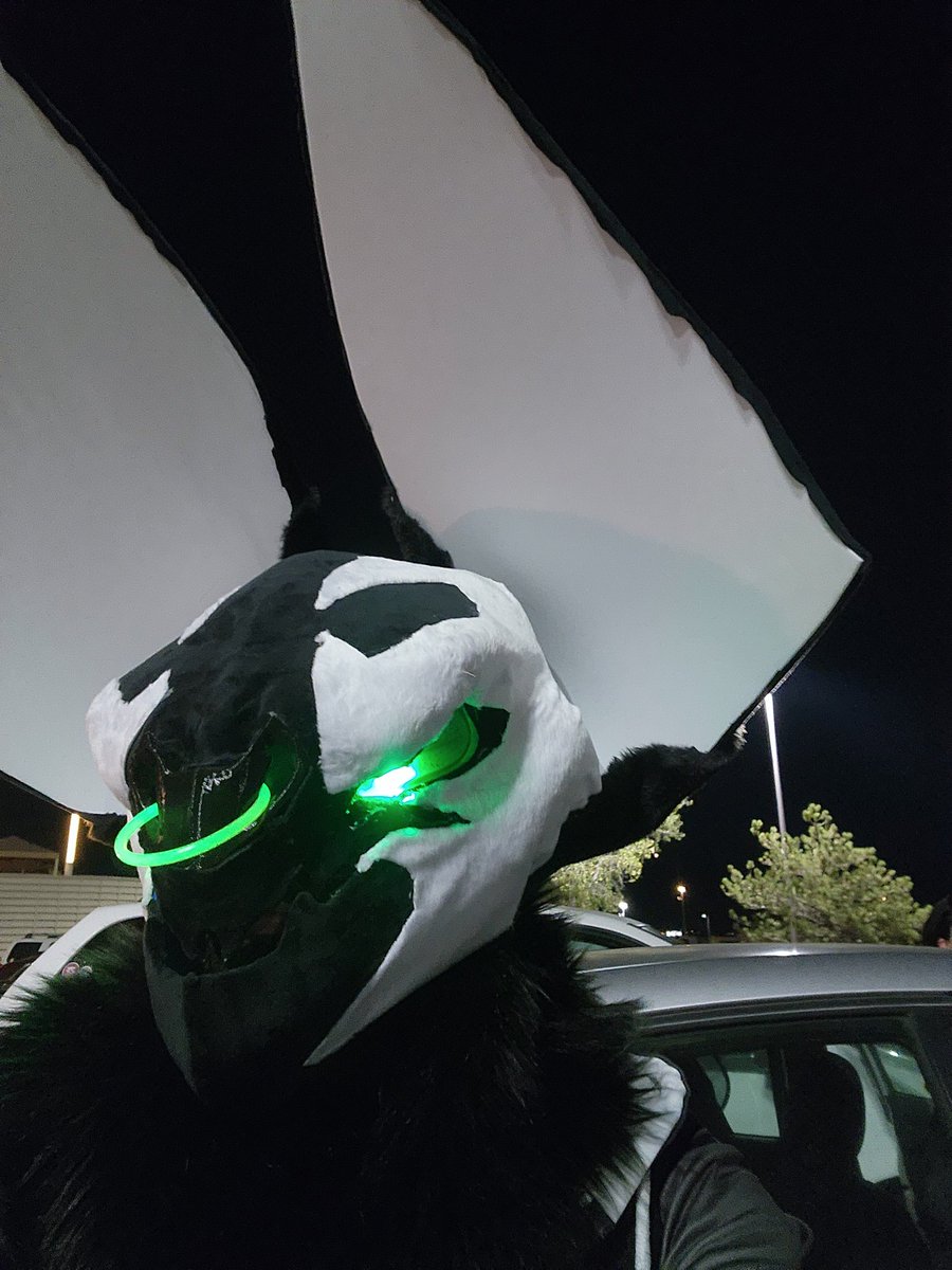 PeepAngelic's tweet photo. I was able to finish my Spawn themed fursuit head for BLFC. Can't wait to finish his body suit! 
#BLFC24 #BLFC #fursuitmaker #spawn https://t.co/BZzgb2moty