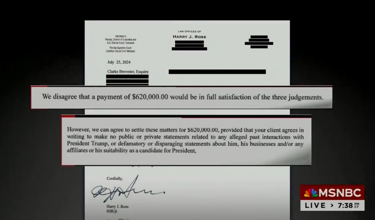 speakout_april's tweet photo. HOLY SHIT!!! Rachel Maddow drops NEW BOMBSHELL: Trump ONCE AGAIN tried to launder money through legal fees to elicit Stormy Daniel’s silence, and signing an NDA. WOW. https://t.co/lb0GGfTK7g https://t.co/nLvfW9Pbfo