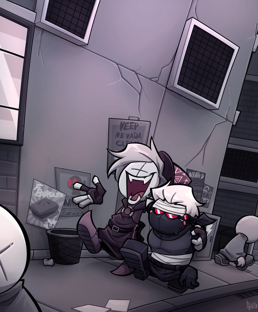 GlitchArtTV's tweet photo. Grunt commission for @lxquidartist and @Zinikmoon https://t.co/Oy4al7Eusy