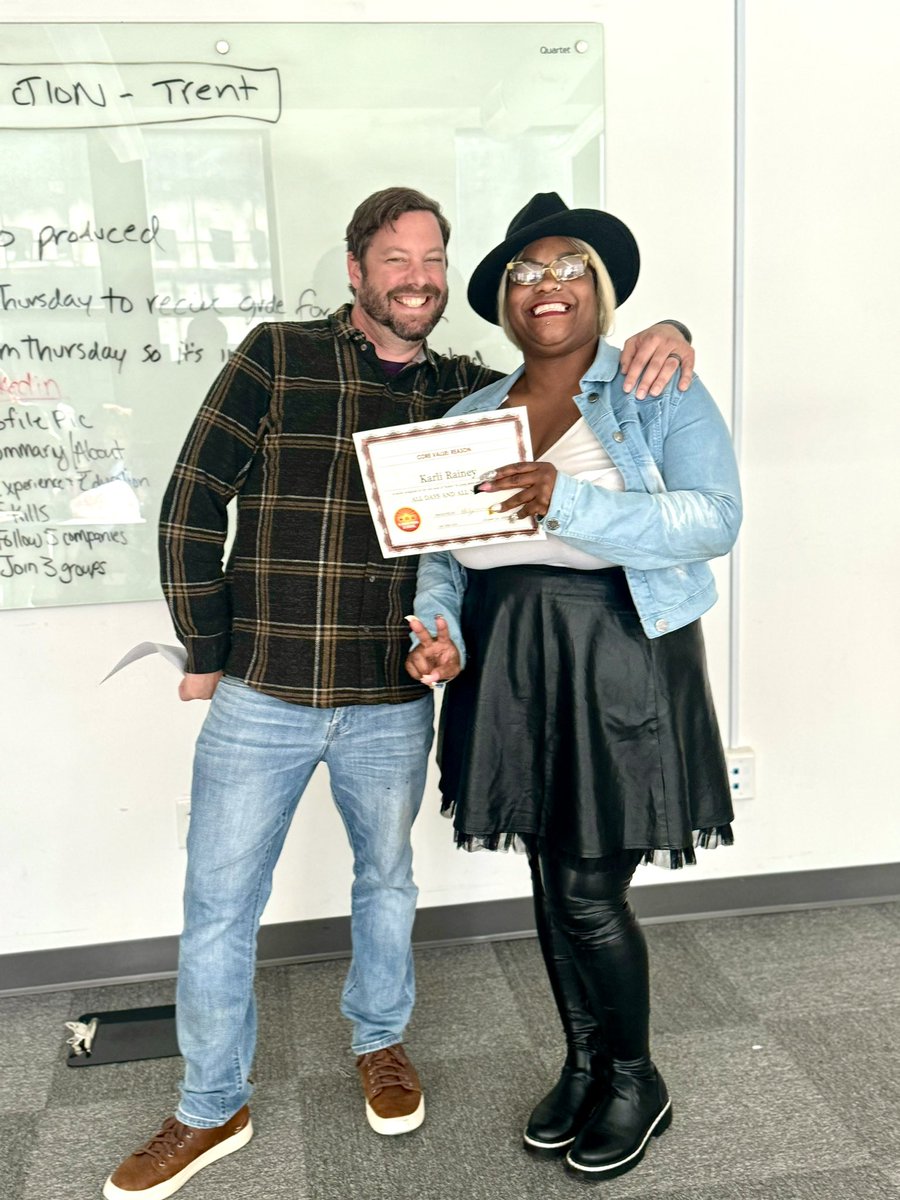 ilmediaschool's tweet photo. Big applause to this week’s Core Award winners at Call Time! 🎉 Your dedication and passion are the keys to success. Keep raising the bar! #IMSChicago #CoreAward #CallTime #BeOnAir #LearnFromAProToBeAPro https://t.co/MLA25Q8nZ8