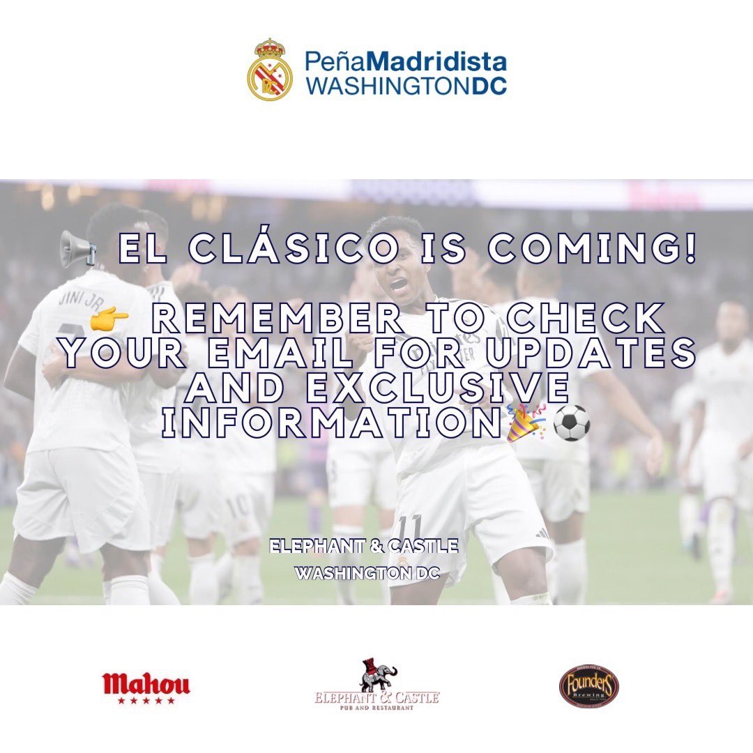 Peña Madridista Washington DC (@madridistasdc) on Twitter photo 