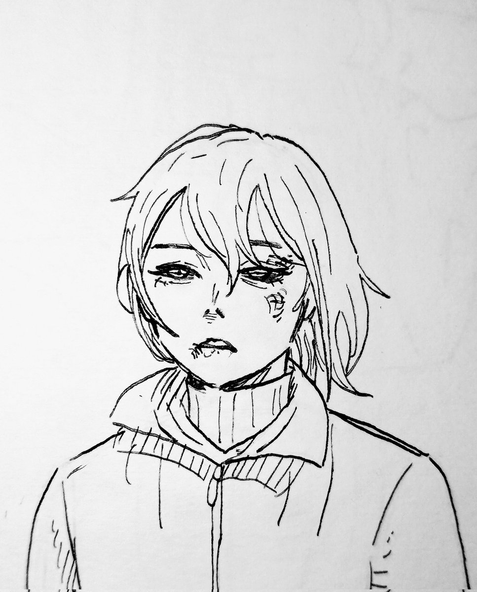 naxt03CE's tweet photo. Sucio 
.
.
.
#inktober2024grungy #art #arte #draw #ilustracion #dibujo https://t.co/K0pXTB207P