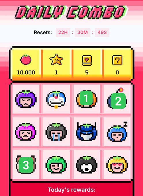suman21saini's tweet photo. #Tomarket Daily Hidden Code / Secret Code
$TOMARKET DAILY COMBO
17th Oct ๐๏ธ 2024
๐Reward
10,000 ๐
5 Tickets
1 โญ
๐ฅ Go Task Session โ
#Tomarket #dailycombo #combo #todaycombo https://t.co/ON2qSNsg2g
