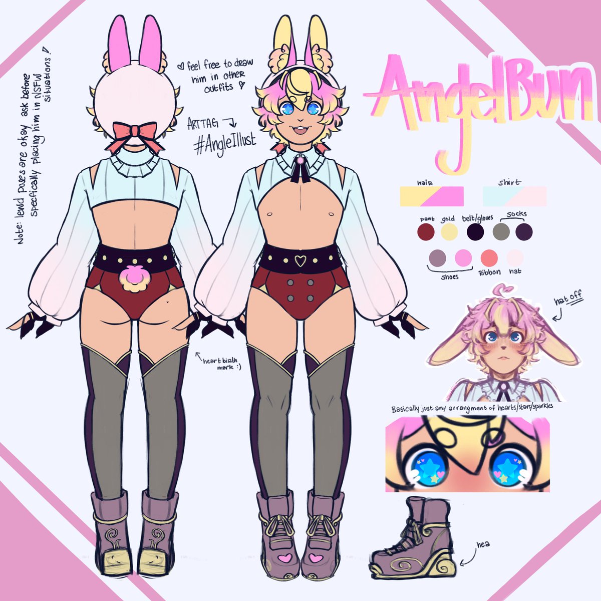 AngelBunVT's tweet image. Hi hi! I am AngelBun! An idol bunny vtuber who likes to be other things sometimes! π
Here are some places you can find me! π
-
π: vgen.co/angelbunvt
β€οΈ: ko-fi.com/angel_bun
π: twitch.tv/AngelBunVT
π: angelbunvt.bsky.social
ποΈ: angelbunvt.carrd.co
