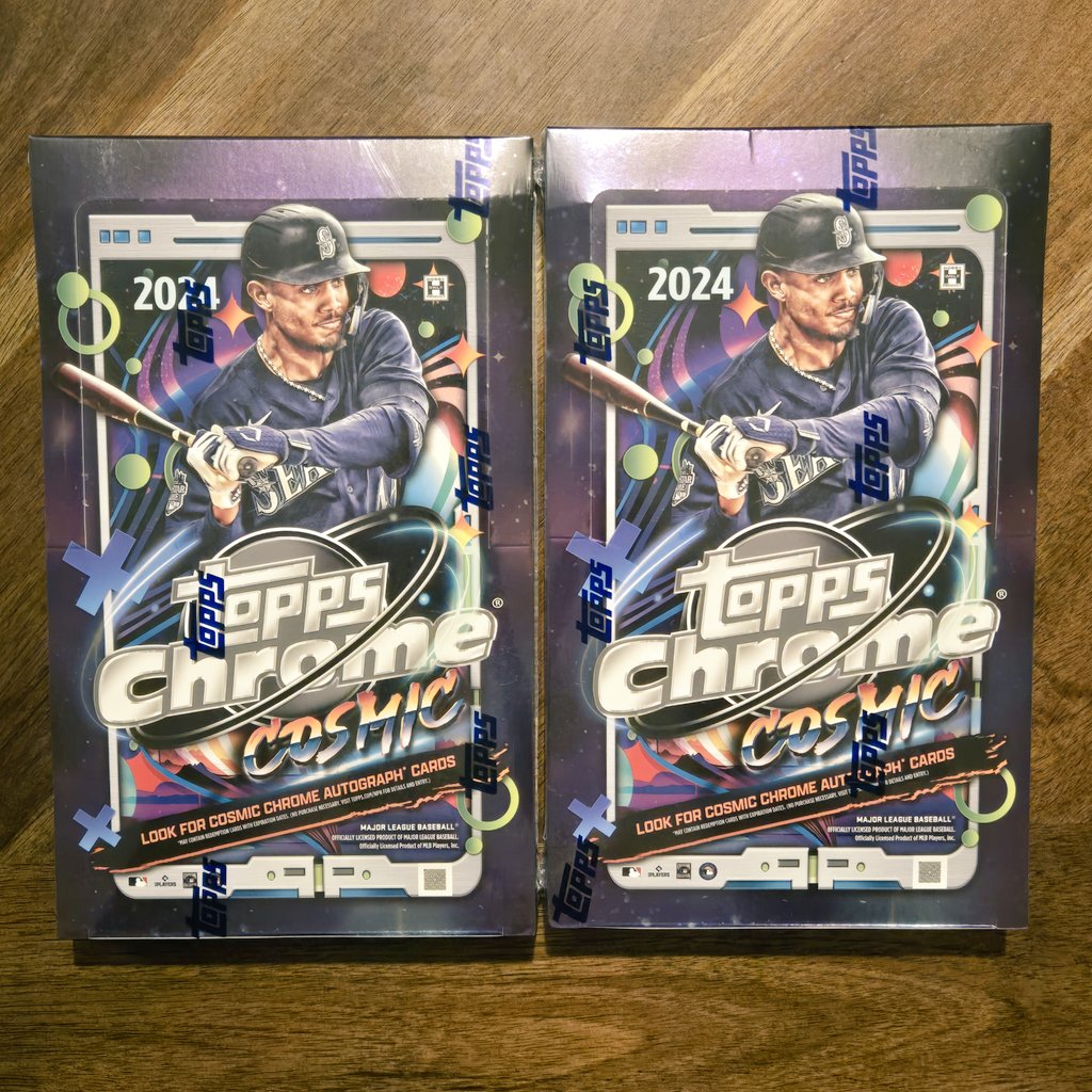 rdaex1's tweet image. ⚾ 2x 2024 #Topps cosmic ⚾ 

Chasing the solar system and short prints!

Beautiful set, huge bangers possible!

Claim in comments! 

beckett.com/news/2024-topp…

@AndyLavalier
@sports_sell @Iminsearchof
@BnsBreaks @OnWiscardsin

#boxbreak #boxbreaks #casebreak #casebreaks #teambreak