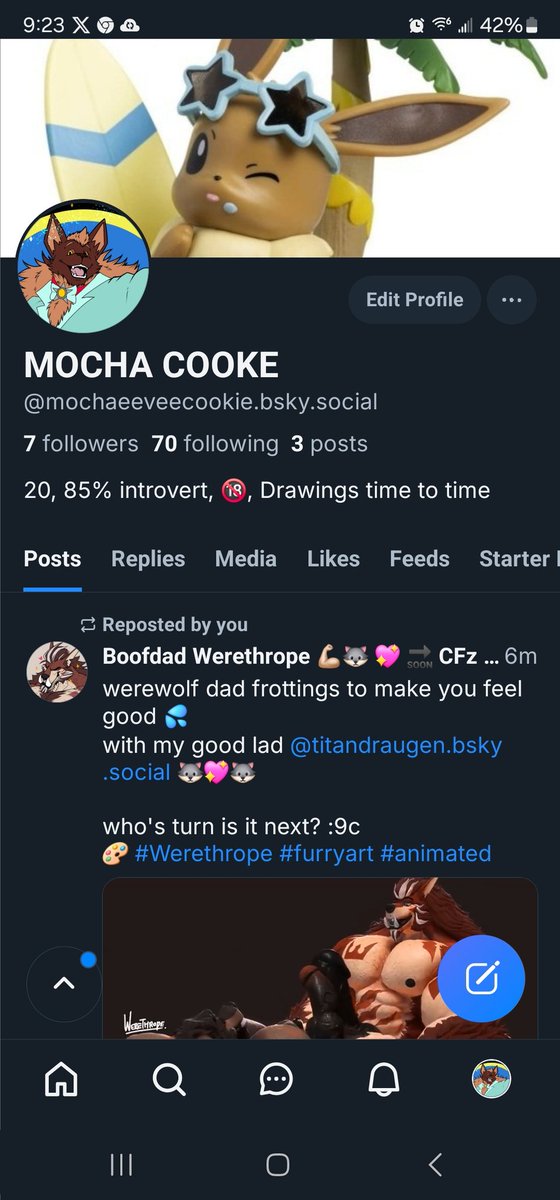 Mocha Vee Cookie tweet media
