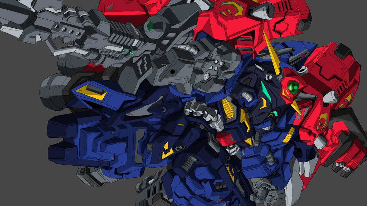SDコマンド戦記 G-ARMSより
マスクコマンダー
 #SDガンダム