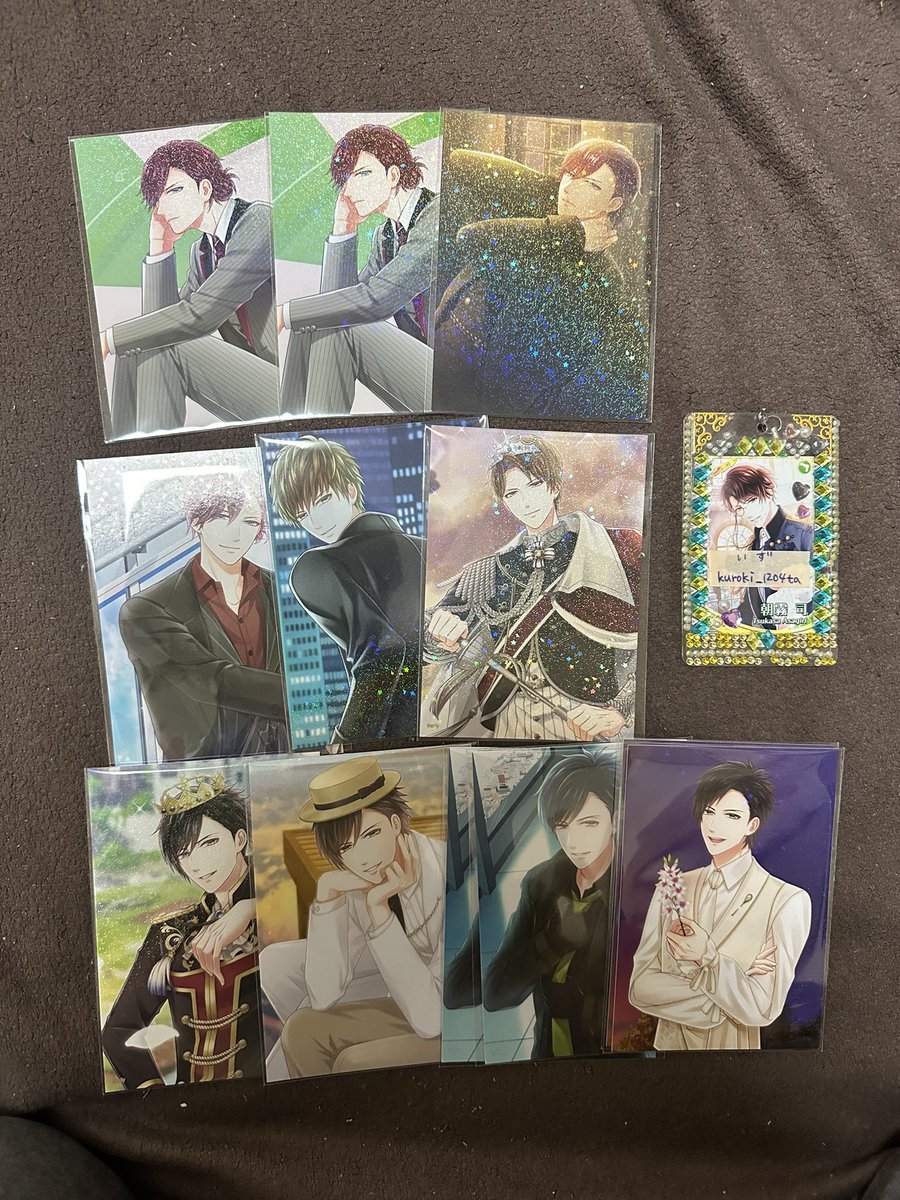 天野明展 自撮り風トレーディングカード 沢田綱吉 自撮り風