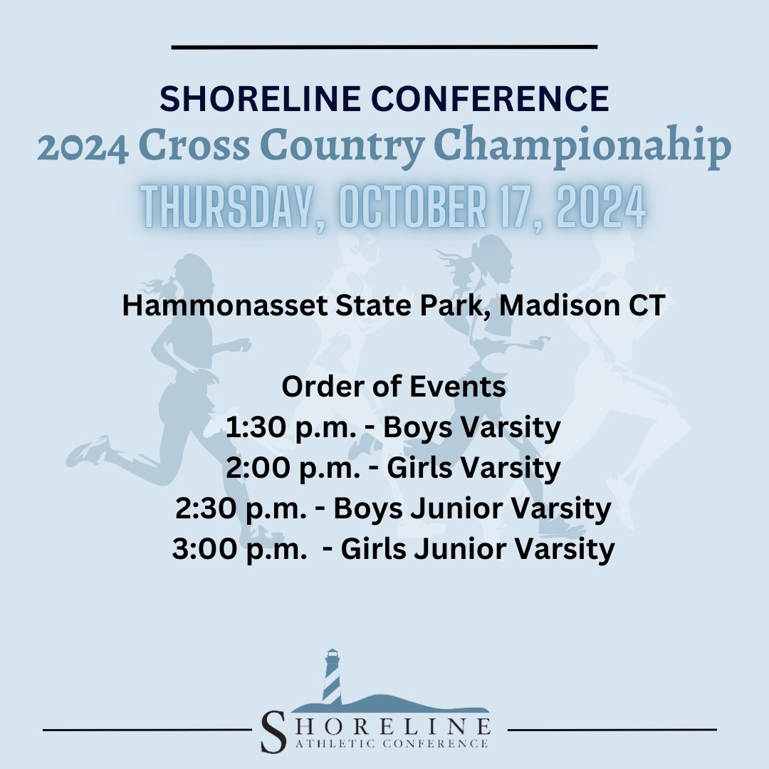 🏆 Shoreline Conference Championships are Here! 🏆

Starting tomorrow with cross country, and followed by a full lineup of fall sports next week, it’s time to show your support. 🎉

#ShorelineChampionships #SupportOurAthletes #FallSports