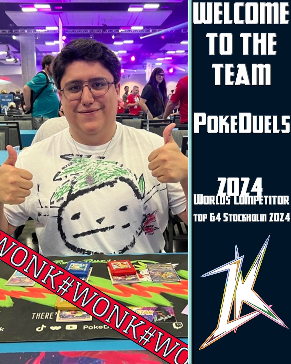 NEW PLAYER ANNOUNCEMENT 

Please join us in welcoming <a href="/PokeDuelsTikTok/">PokeDuels</a> to the roster! 

We're super happy to have them representing us this season! 

#WonK