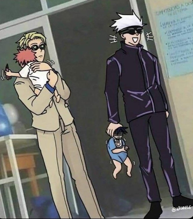 There are 2 types of anime dads: