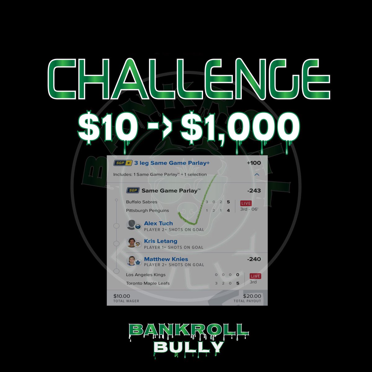 the_Dollabills's tweet photo. Cash step 1 ✅

As always #Retweet and #Follow to get on the 🚂 to $1,000!

Step 2 coming tomorrow
#Bullies #GamblingX https://t.co/8bcwHtTVki