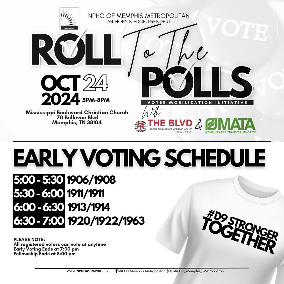 benfjones's tweet photo. Roll to the polls! https://t.co/zoMiftbohy