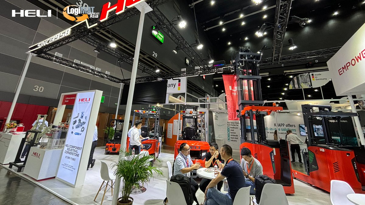 heliforklifts's tweet image. 🔥Welcome to the popular LogiMAT Southeast Asia 2024 exhibition in Bangkok, Thailand! 
Come and Experience the Thailand premiere of HELI intelligent logistics products.
Remember our booth number: Hall 100, E01 &amp;amp; F01. 👉 
#LogiMAT2024 #EmpowerTheWorld #HELIProduct