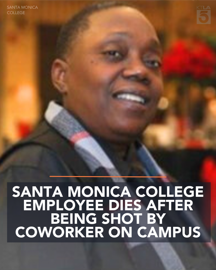 KTLA's tweet image. The Santa Monica College employee who was shot by a coworker on campus has died from her injuries.
Details: trib.al/lOx4W55