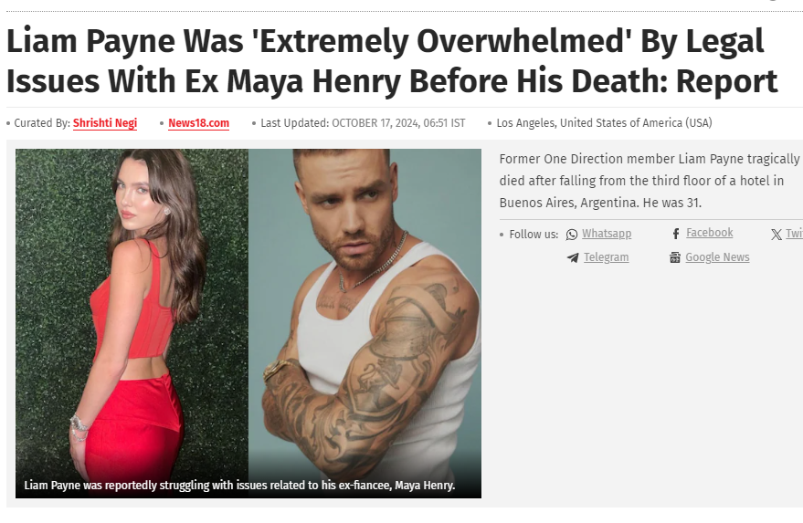 KhanPetaline's tweet photo. Liam Payne??  
died? https://t.co/6K90XnP4Cj