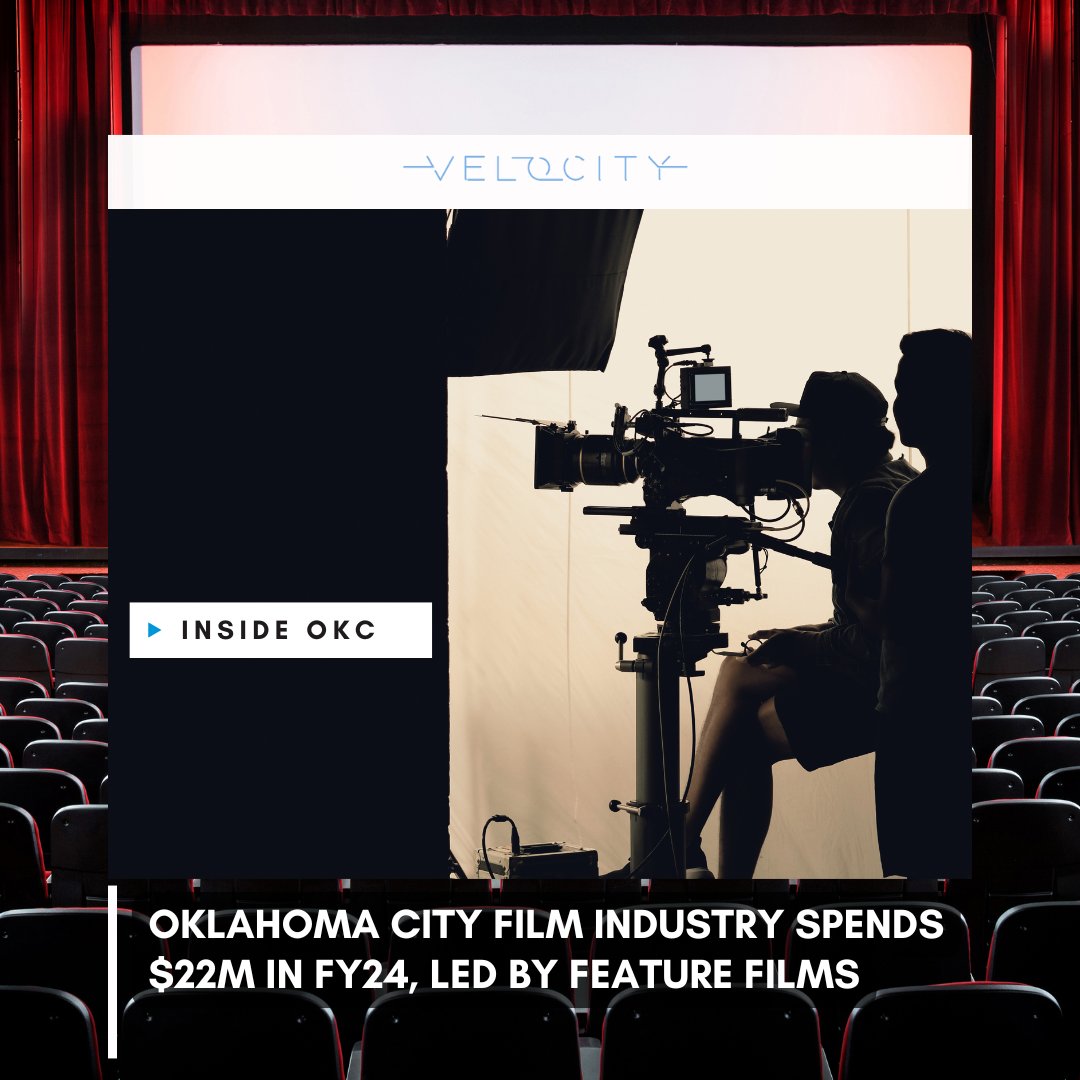 Oklahoma City’s film industry is thriving, with over $22M in direct spending during FY24—$20.3M from feature films alone! Curious about the highlights and what’s driving this growth?

Check out the FY24 annual report highlights: velocityokc.com/blog/economy/o…