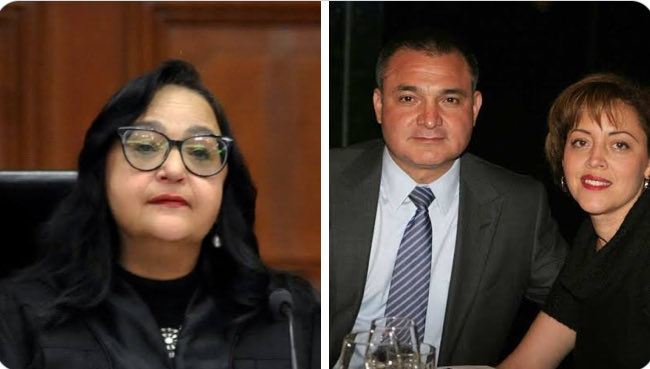 ¿Y que relación tiene Genaro García Luna y Norma Piña?

Norma, descongeló las cuentas bancarias de Linda Cristina Pereyra Gálvez, esposa de Genaro García Luna.

Cuentas bancarias, que son dinero sucio del narcotráfico: Dinero del Cártel de Sinaloa.
RT👇