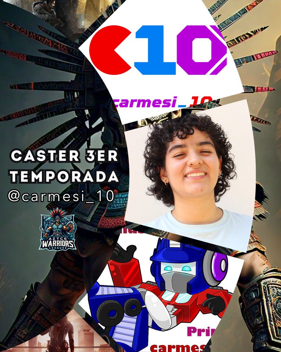 Aztecwarriorsr6's tweet photo. Bienvenidos🎙️

Presentamos a los casters oficiales de esta tercera temporada, mucha experiencia y dedicación en todo lo que hacen es un honor tenerlos esta temporada

@rono183bboy 
@cvv_1019 
@salinasedugom16 https://t.co/srGhqCD737