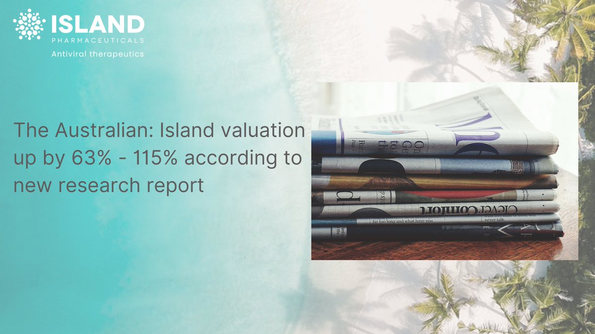 IslandPharma's tweet photo. As featured in @australian, @IslandPharma is valued at 31 to 41 cents per share by @PSR_Insights, highlighting $ILA’s clinical progress and the low-risk profile of its lead drug candidate, #ISLA101. More: https://t.co/TXvNLtJwGt 
#mosquitobornedisease #biotechinvestment https://t.co/NE9mrXGHWj